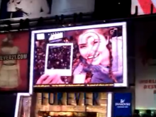 Een van de bekendste billboards op Times Square